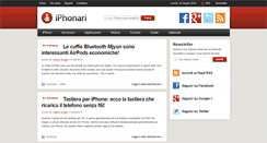 Desktop Screenshot of iphonari.it