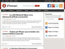 Tablet Screenshot of iphonari.it